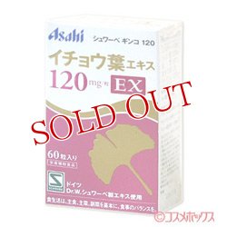 画像1: アサヒ　シュワーベギンコ120　イチョウ葉エキス　60粒入り　Asahi