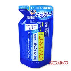 画像1: コーセーコスメポート　ヒアロチャージ　薬用　ホワイト　ローション　L　つめかえ用　160ml　HYALOCHARGE　KOSE COSMEPORT