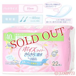 画像1: 日本製紙クレシア　ポイズライナー　さらさら吸水スリム　安心の少量用　22枚入　Crecia