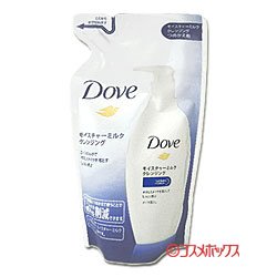 画像1: ユニリーバ　ダヴ　モイスチャーミルククレンジング　つめかえ用　180ml　Dove　Unilever