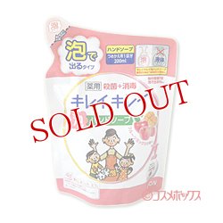 画像1: キレイキレイ 薬用泡ハンドソープ フルーツミックスの香り つめかえ用 200ml ライオン(LION)