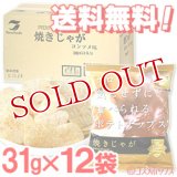 ●送料無料　ケース販売　テラフーズ　焼きじゃが　コンソメ味　31g×12袋入り