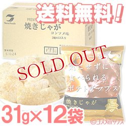 画像1: ●送料無料　ケース販売　テラフーズ　焼きじゃが　コンソメ味　31g×12袋入り