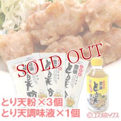 画像1: これが豊後 とり天粉150g×3個＋調味液310ml×1個セット