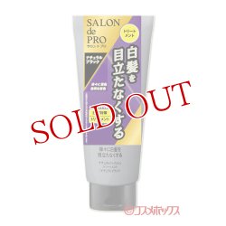 画像1: サロンドプロ(SALON de PRO) ナチュラルグレイッシュ トリートメント ナチュラルブラック 180g ダリヤ(DARIYA)