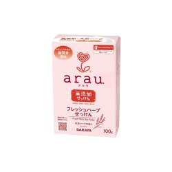 画像1: アラウ.(arau.) フレッシュハーブせっけん 100g サラヤ(SARAYA)