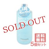 マウスウォッシュ メイクアニューハビット クリアアイスミント 975ml 5個セット ファーファ(FaFa)【送料無料】