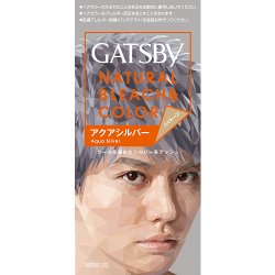 画像1: マンダム ギャツビー ナチュラルブリーチカラー アクアシルバー GATSBY MANDOM
