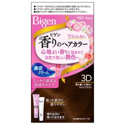 画像1: ビゲン(Bigen) 香りのヘアカラー クリーム 3D 落ち着いた明るいライトブラウン ホーユー(hoyu) 白髪染め