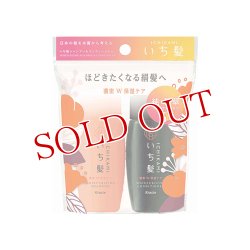 画像1: クラシエ　いち髪　濃密W保湿ケア　シャンプー＆コンディショナーミニセット　各40mL　Kracie