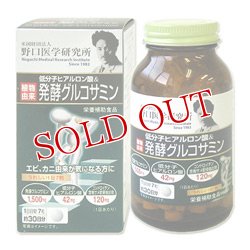 画像1: 野口医学研究所　低分子ヒアルロン酸＆発酵グルコサミン　400mg×210粒　約30日分　Noguchi　Medical　ResearchInstitute