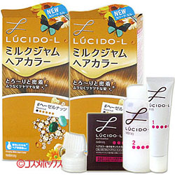 ルシードエル ミルクジャムヘアカラー ヘーゼルナッツ Lucido L Mandom