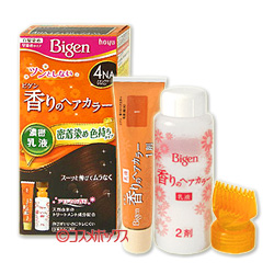 香りのヘアカラー 乳液 白髪用早染めタイプ 4na ナチュラリーブラウン