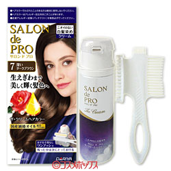 サロンドプロ Salon De Pro ザ クリームヘアカラー 白髪用 7 深いダークブラウン サロンドプロ Salon De Pro ザ クリームヘアカラー 白髪用 7 深いダークブラウン