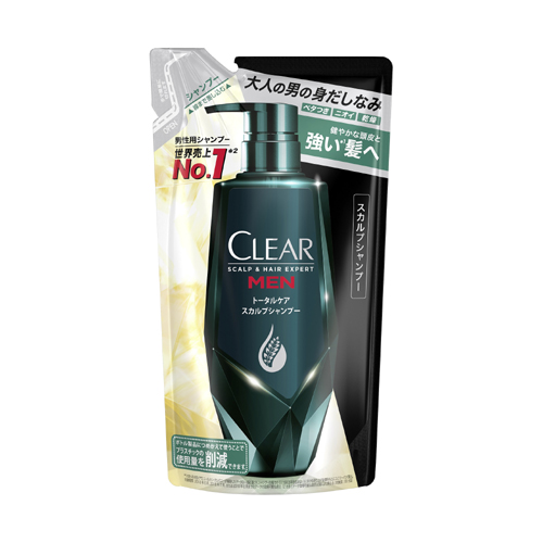 クリア(CLEAR) フォーメン トータルケア スカルプシャンプー つめかえ用 280g ユニリーバ(Unilever)