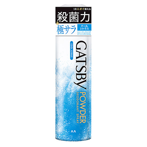 ギャツビー(GATSBY) パウダーデオドラントスプレー クールシトラス 130g マンダム(mandom)