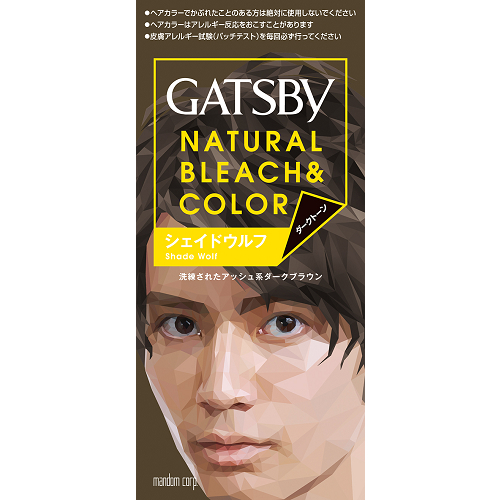 マンダム　ギャツビー　ナチュラルブリーチカラー　シェイドウルフ　GATSBY　mandom