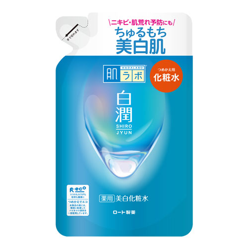 肌ラボ(hadalabo) 白潤 薬用美白化粧水 つめかえ用 170ml ロート(ROHTO)