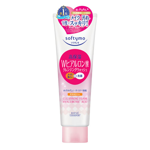 ソフティモ　スーパークレンジングウォッシュ　Wヒアルロン酸　190g　softymo　KOSE
