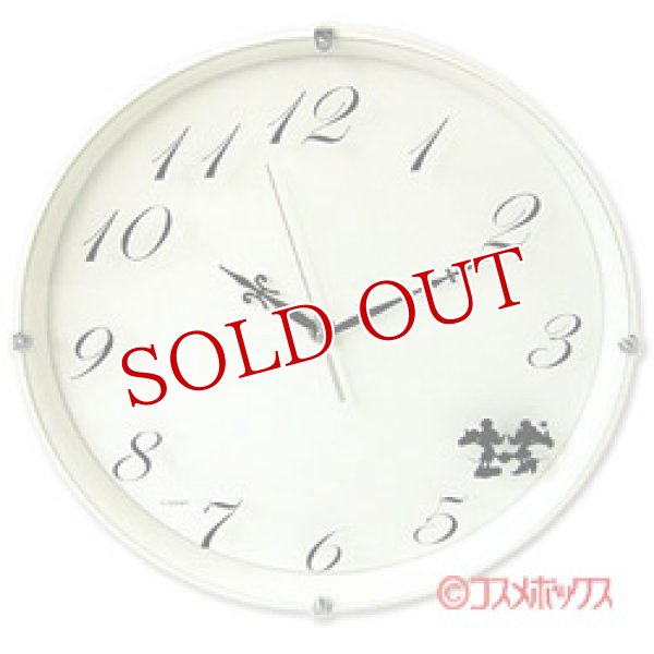 画像1: クレファー　ディズニー掛け時計　ミッキー＆ミニー　電池付き　Disney Crepha (1)