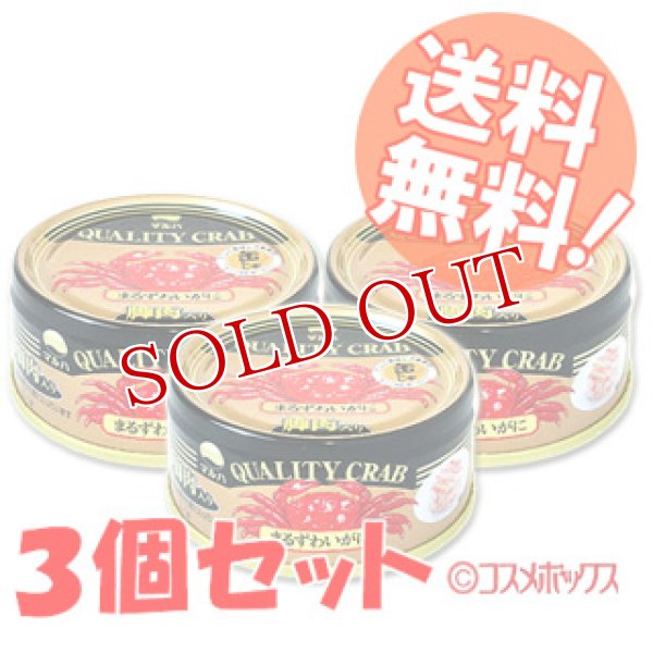 画像1: マルハ　まるずわいがに　脚肉入り　固形量100g×3個セット　MARUHANICHIRO (1)