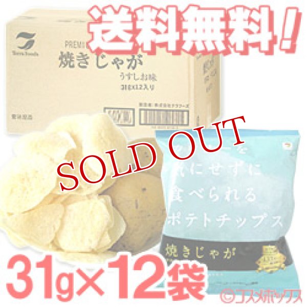 画像1: ●送料無料　ケース販売　テラフーズ　焼きじゃが　うすしお味　31g×12袋入り (1)