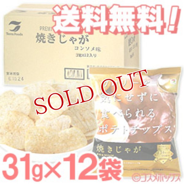 画像1: ●送料無料　ケース販売　テラフーズ　焼きじゃが　コンソメ味　31g×12袋入り (1)