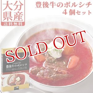 画像: 【送料無料】Oita成美 「大分県の素材を食べるスープ」 豊後牛のボルシチ×4個セット スープキッチン大分