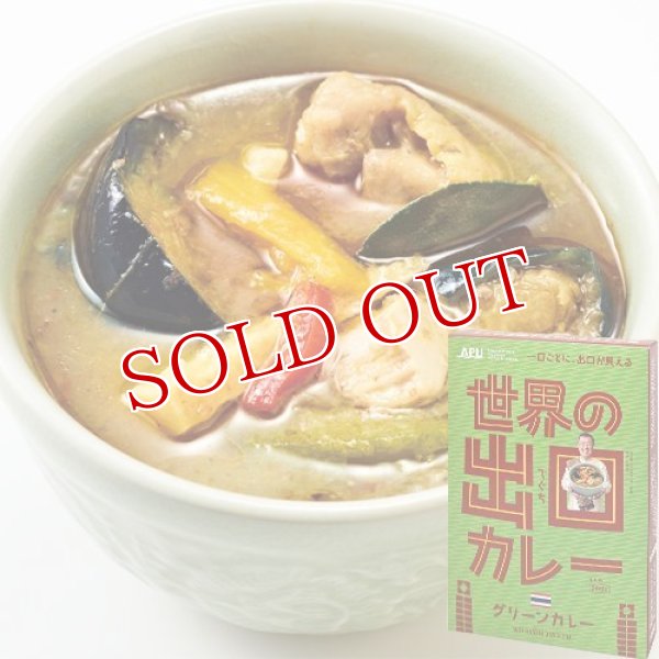 画像1: APU 世界の出口カレー グリーンカレー 1人前 200g 株式会社成美 (1)