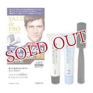 画像: サロンドプロ 無香料ヘアカラー　メンズスピーディ（白髪用） [5]自然な褐色 SALONdePRO
