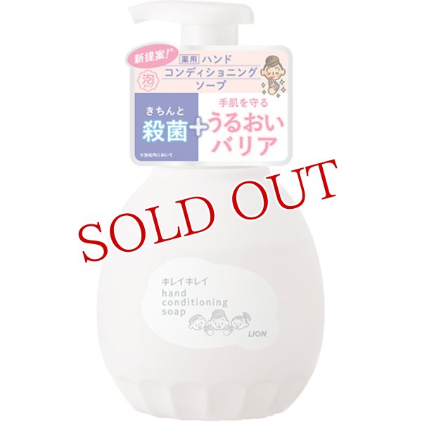 画像1: キレイキレイ ハンドコンディショニング ソープ 450ml ライオン LION (1)