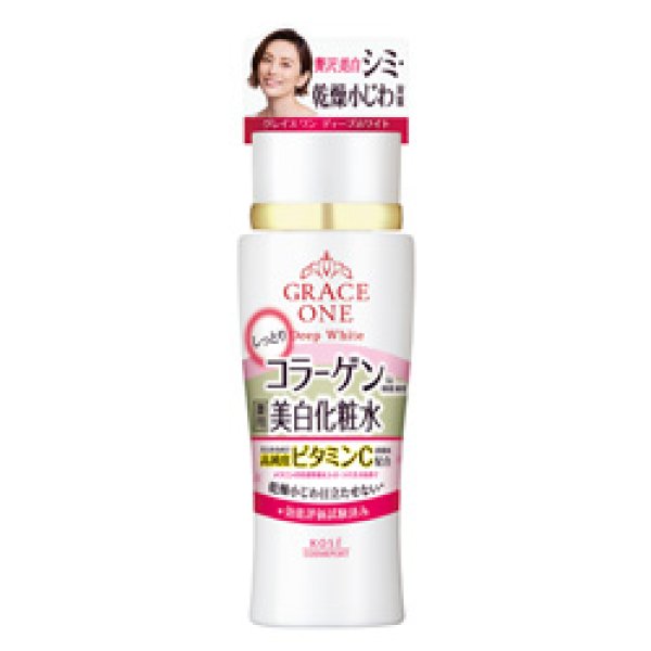 画像1: コーセー　グレイスワン　ディープホワイト　ローションM　しっとり　180mL　GRACE ONE　KOSE COSMEPORT (1)