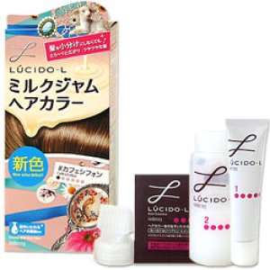 画像: ルシードエル　ミルクジャムヘアカラー　＃カフェシフォン　LUCIDO-L　mandom