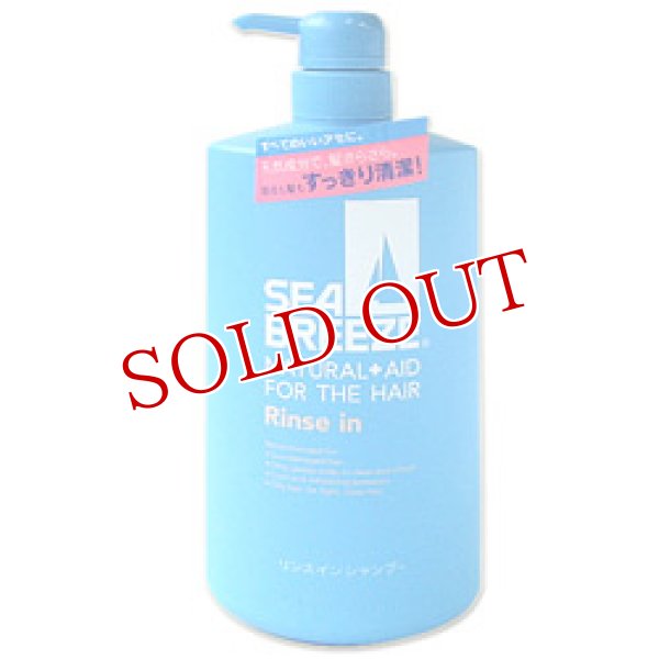 画像1: シーブリーズ　リンスインシャンプー　ジャンボサイズ　600ml　SEABREEZE　SHISEIDO (1)