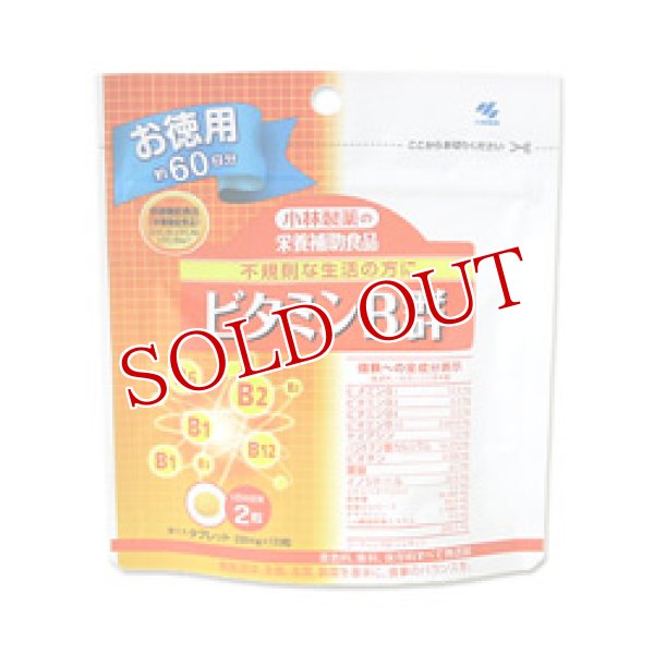 画像1: 小林製薬の栄養補助食品　ビタミンB群　200mg×120粒　お徳用　約60日分 (1)