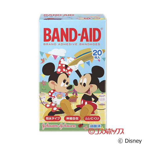 バンドエイド(BAND-AID) ディズニーのなかまたち 20枚入